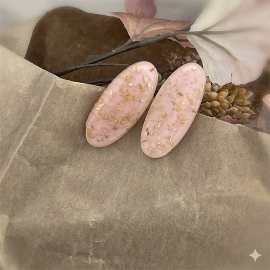 Jelly Oval Duckbill Hair Clip