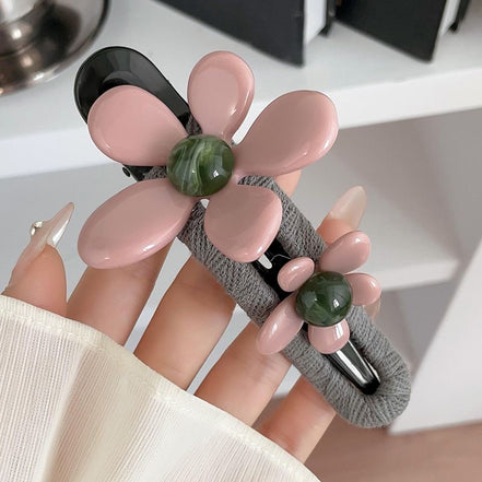 Large Flower Duckbill Hair Clip