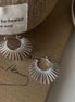 Sunbrust Hoop Earrings