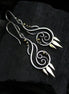 Vintage Hollow Wave Earrings