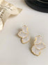 Enamel Petals Earrings