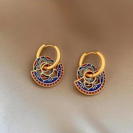 Vintage Ethnic Style Earrings