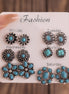 6 Days Turquoise Earring Set