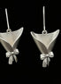 Metal Wildflower Pocket Earrings