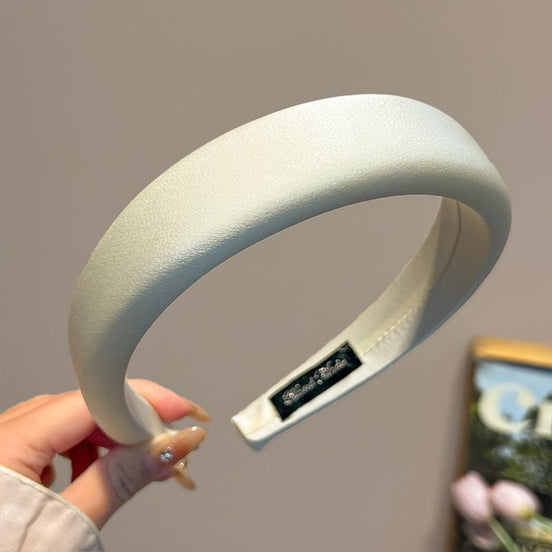 Satin Wide Padded Headband