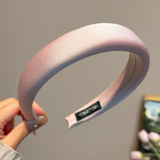 Satin Wide Padded Headband