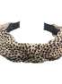 Leopard Print Wide Headband