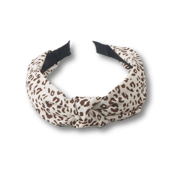 Leopard Print Wide Headband