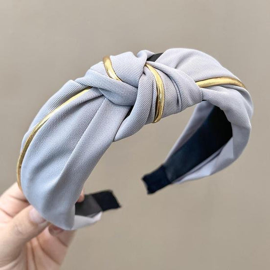 Top Knot Wide Headband