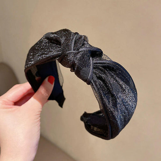 Top Knot Wide Headband