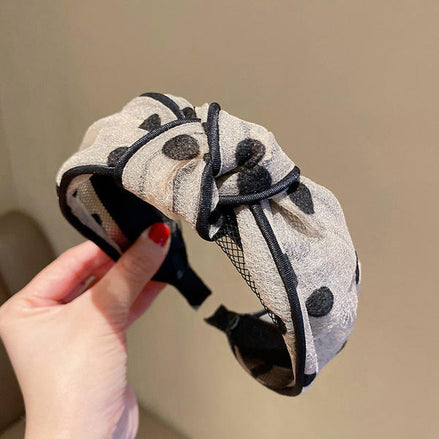 Top Knot Wide Headband