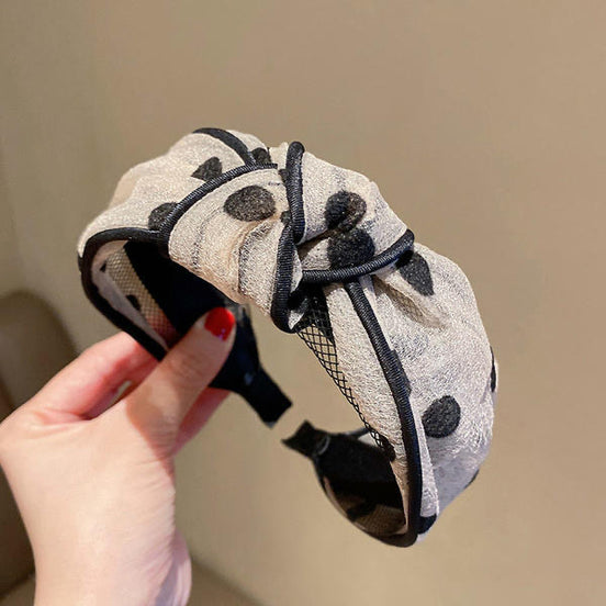 Top Knot Wide Headband