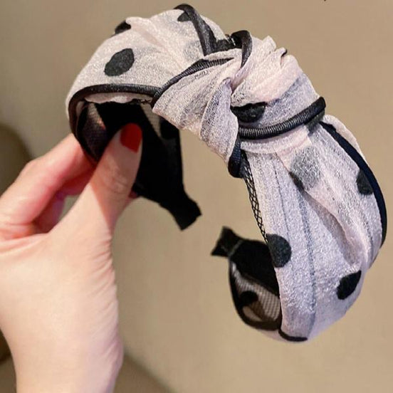 Top Knot Wide Headband