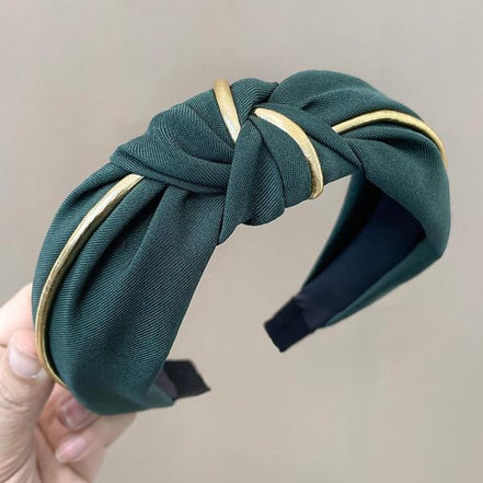Top Knot Wide Headband