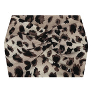Leopard Print Soft Stretchy Wide Headband