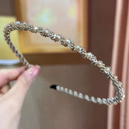 Crystal & Beads Row Headband