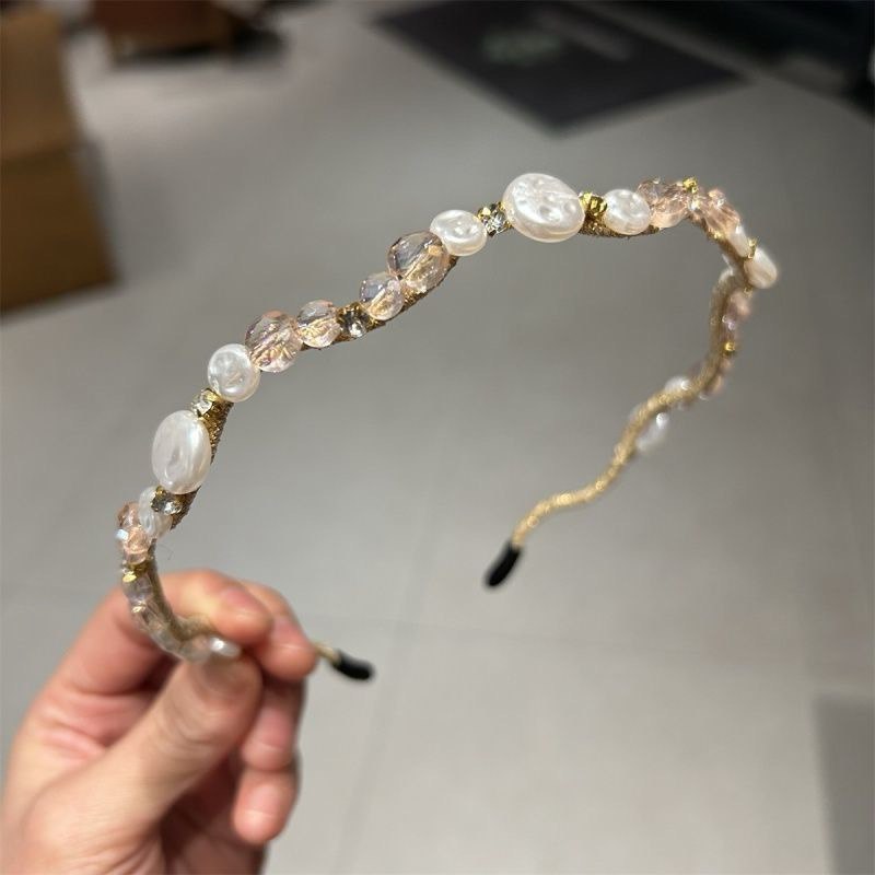 Pearl & Crystal Row Headband