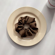 Minimalist Satin Hair Scrunchy