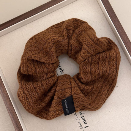 Vintage Fabric Hair Scrunchy