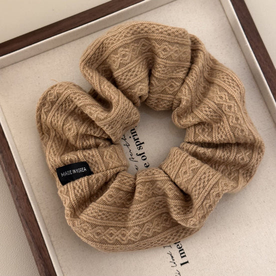 Vintage Fabric Hair Scrunchy