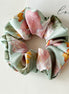 Mori Satin Flower Hair Scrunchy