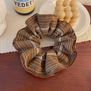 Double Layers French Hair Scrunchy