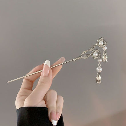 Tassel Flower Vintage Hair Stick