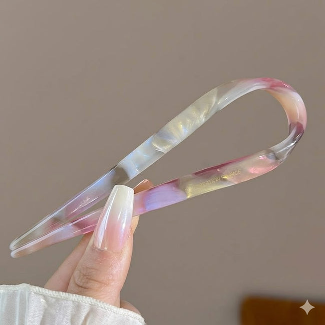 U-shape Jelly Hair Stick