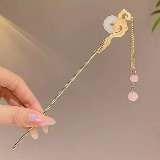 Cloud Tassel Hair Stick