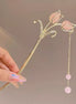 Tulip Tassel Hair Stick