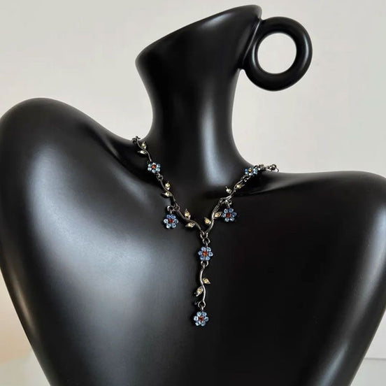 Vintage Fairy Flower Necklace