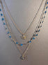 Minimalist Sun & Flower Necklace Set