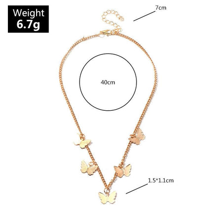 Boho Butterfly Necklace