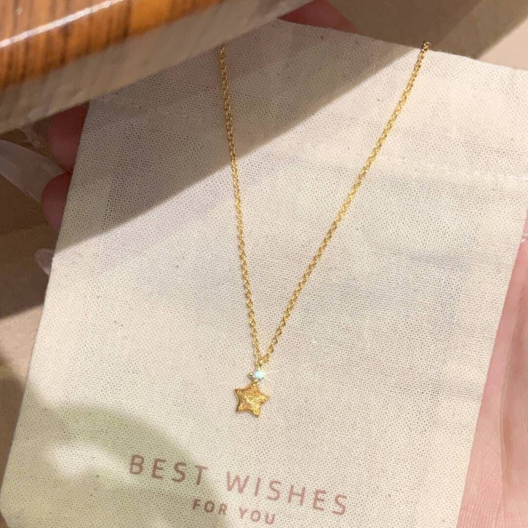 Minimalist Little Star Pendant Necklace