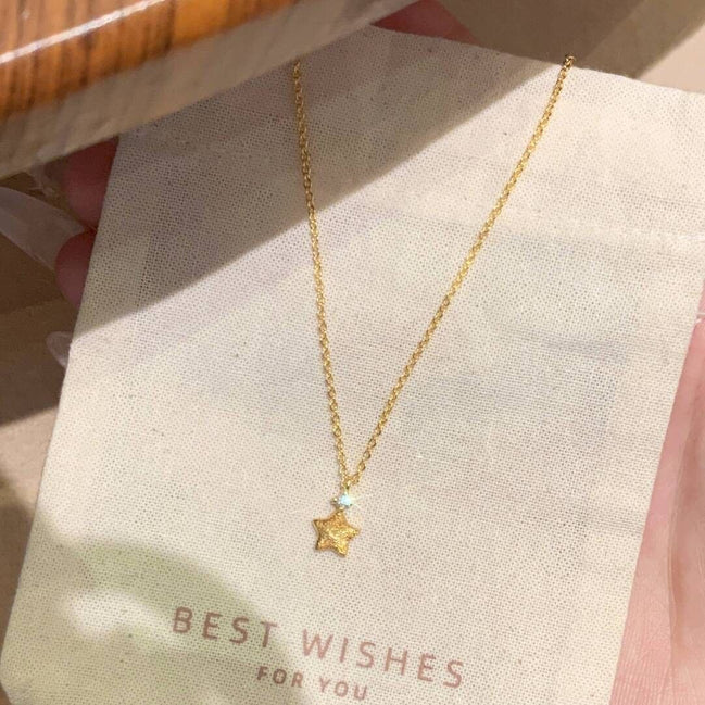 Minimalist Little Star Pendant Necklace