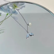 Mermaid Pearl Pendant Necklace