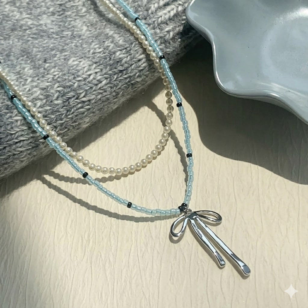 Lacy Mist Necklace Set