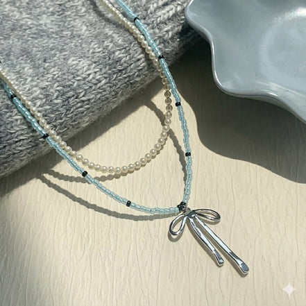Lacy Mist Necklace Set