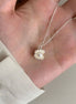 Pearl Of Shell Pendant Necklace