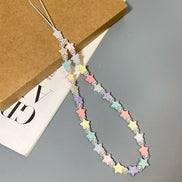 Colourful Star Phone Strap