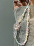 Clear Beads Trible Stars Phone Strap