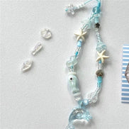 Ocean Beads with Dolphin Phone Strap