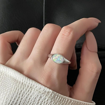 Ocean Series Shell & Coral Ring Set
