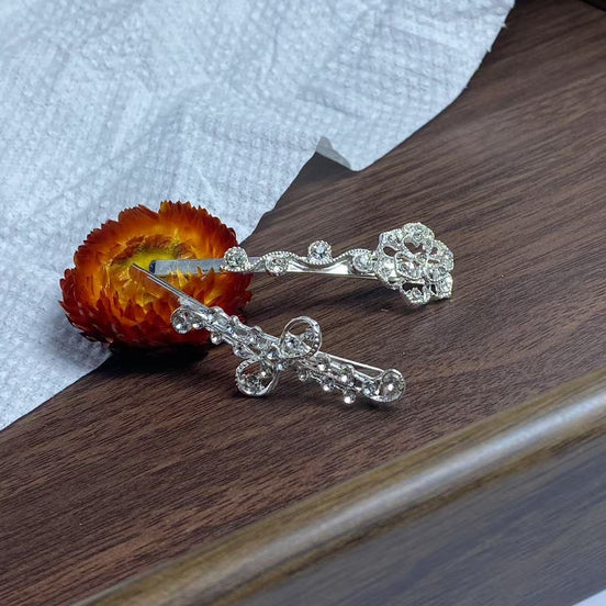 Crystal Daisy U-shape Hair Clip